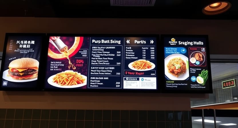 LCD Technology Signage