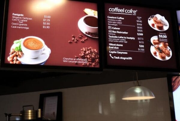 Coffee Restaurant Menu
