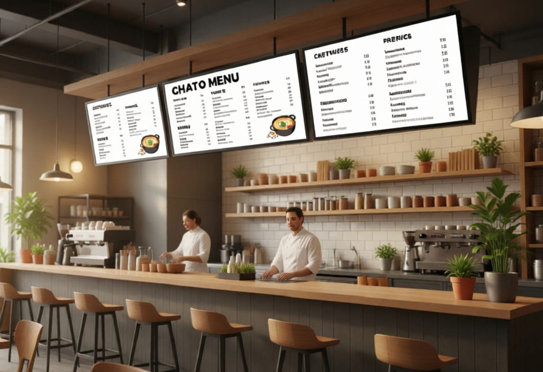 Custom Menu Board: The Digital Upgrade Your Restaurant Needs