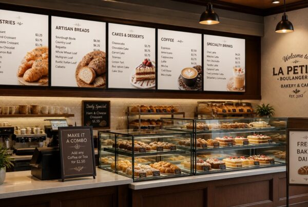Bakery Menu Ideas for Digital Signage