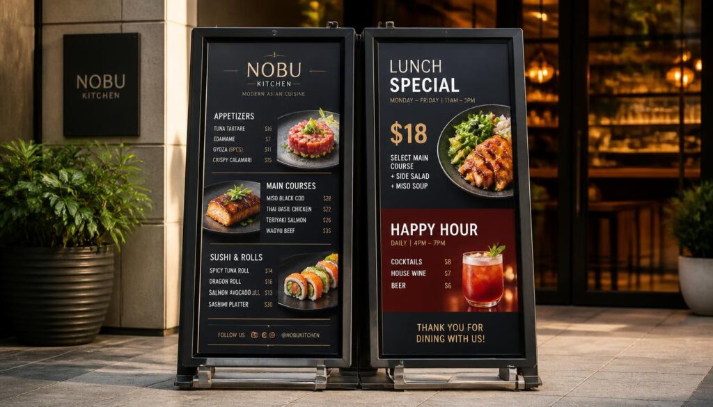 Digital Sandwich Board