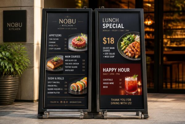 Digital Sandwich Board