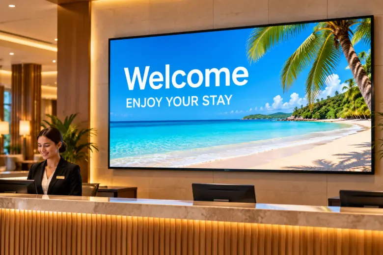Nento digital signage for Hotels & Hospitality